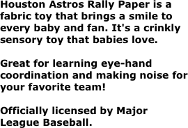 Houston Astros Rally Paper is