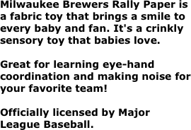 Milwaukee Brewers Rally Paper is