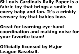 St Louis Cardinals Rally Paper