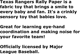 Texas Rangers Rally Paper is