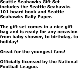 Seattle Seahawks Gift Set includes