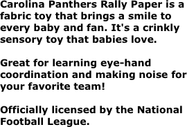 Carolina Panthers Rally Paper is