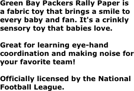 Green Bay Packers Rally Paper