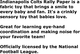 Indianapolis Colts Rally Paper is