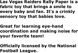 Las Vegas Raiders Rally Paper