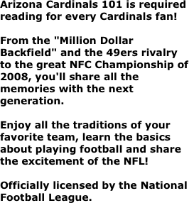 Arizona Cardinals 101 is required