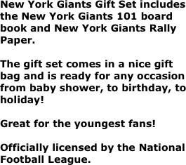 New York Giants Gift Set