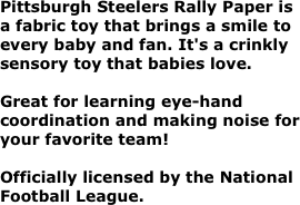 Pittsburgh Steelers Rally Paper is