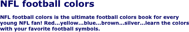 NFL football colors 